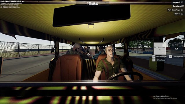 Rèn luyện kỹ năng, tốc độ và phản xạ trong chế độ nghề nghiệp mới của Jeepney Simulator 2