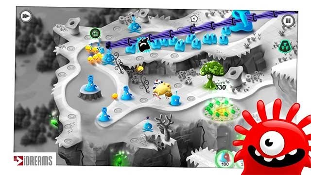 Jelly Defense sở hữu đồ họa theo phong cách nghệ thuật cực dễ thương