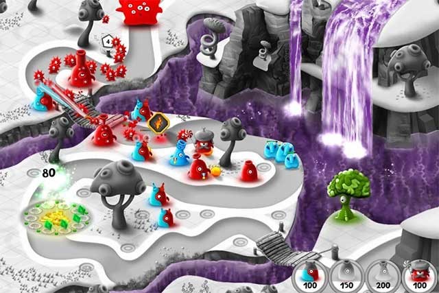 Gameplay hành động nhịp độ nhanh và chạy mượt trên màn hình cảm ứng