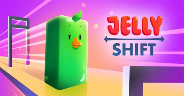 Điều khiển một khối thạch vượt qua mọi level trong Jelly Shift for Android