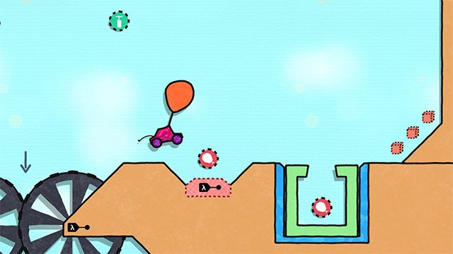 Mỗi level mang đến 1 thử thách mới để xe thạch dẻo vượt qua và cán đích an toàn