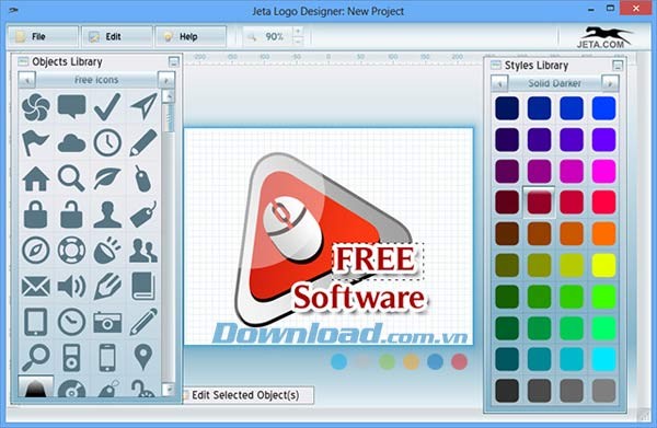 Jeta Logo Designer Free Edition