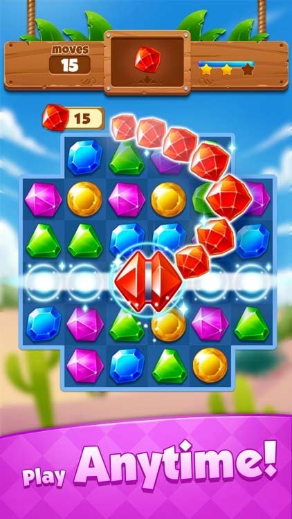 Download Jewel Adventure for iOS và chơi game miễn phí mọi lúc mọi nơi