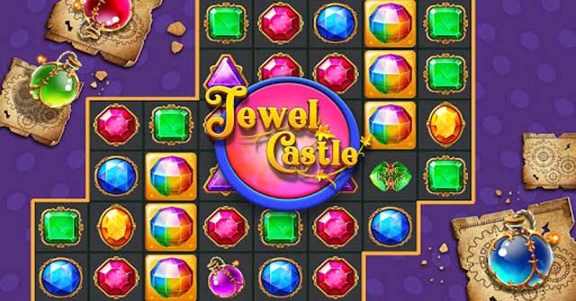 Bước vào một cuộc phiêu lưu hấp dẫn trong game match-3 Jewel Castle cho Android