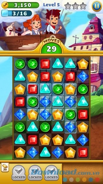 Độ khó tăng dần