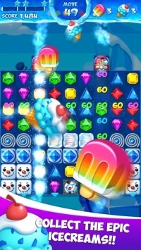 thu thập các viên kem mạnh mẽ