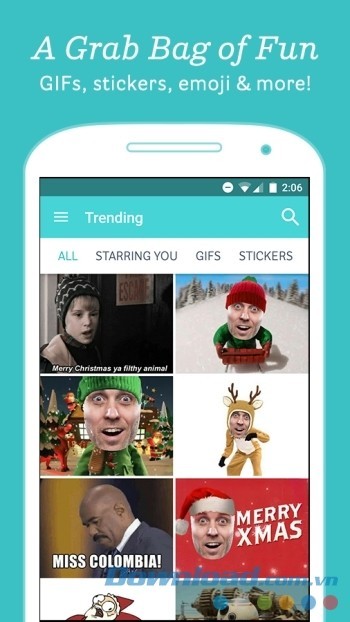 Bộ sưu tập các mẫu hình động hài hước