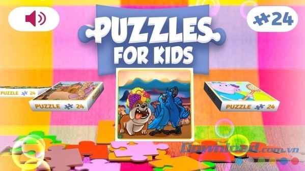 Game xếp hình Jigsaw Puzzles for Kids - 3 cho Android