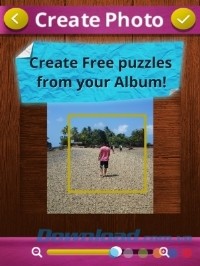 Jigsaw Puzzles Real cho Android để bạn tự tạo câu đố