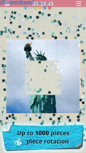 Nhiều bức tranh có hơn 1000 mảnh ghép cho phép sau để lắp ráp