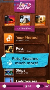 Nhiều chủ đề hình ảnh cho người chơi lựa chọn