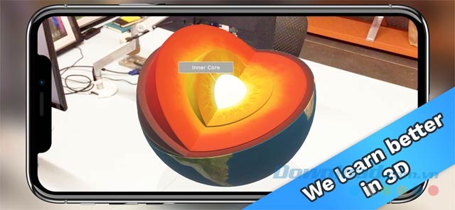 Học qua các mô hình 3D