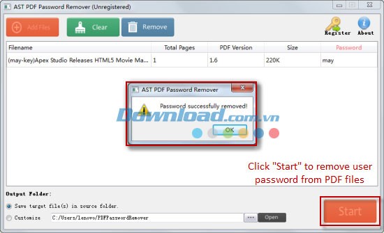 Jihosoft PDF Password Remover