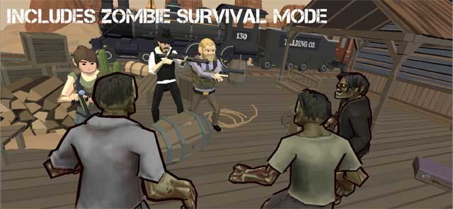 Game bắn súng John On Fire bao gồm chế độ sinh tồn trong thế giới khải huyền