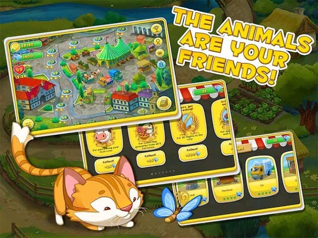 Tất cả con vật trong trang trại đều là những người bạn tốt của bạn