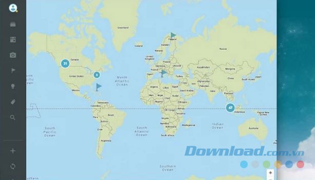 Xem dạng bản đồ