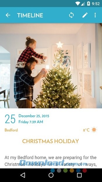 Dễ dàng xem lại ghi chú với Journey