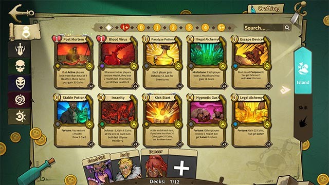 Journey of Greed là sự kết hợp của board game tương tác với thẻ bài chiến lược