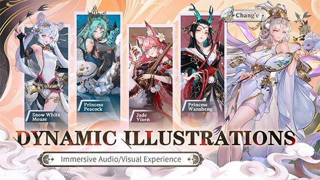 Đồ họa tuyệt đẹp với các nhân vật được thiết kế lung linh