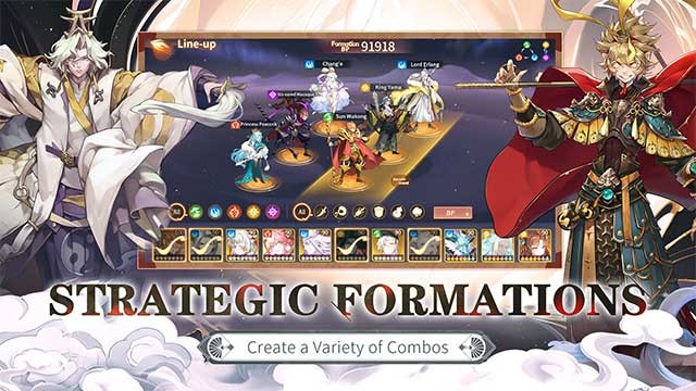 Tạo đội hình chiến lược theo cách của bạn