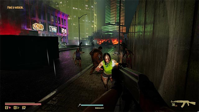 Tiêu diệt tất cả những kẻ ngáng đường và nhanh chóng tìm đến nơi trú ẩn an toàn