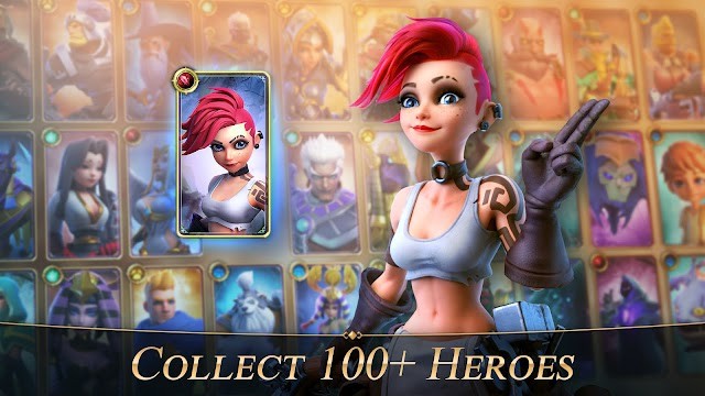 Thu thập hơn 100 anh hùng khác nhau để họ chiến đấu đồng hành cùng bạn trong game Journey Untold