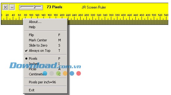 JR Screen Ruler