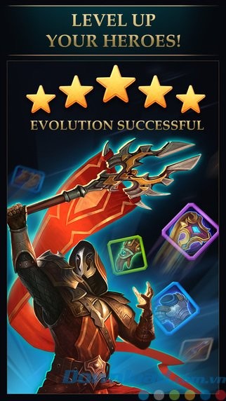 Nâng cấp anh hùng