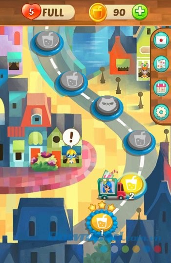 Bản đồ game Juice Jam