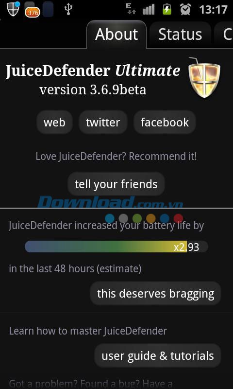 JuiceDefender for Android