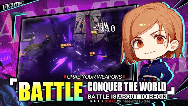 Cầm lấy vũ khí và chiến đấu chinh phục thế giới trong game Jujutsu Sorcerer