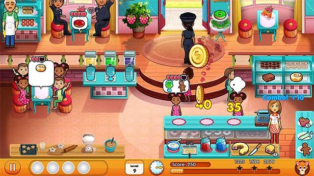 Giúp đầu bếp tạo ra những chiếc bánh thơm ngon, hấp dẫn trong Julie's Sweets