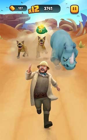 Chạy trốn khỏi các loài động vật hung hãn