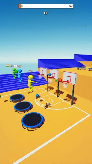 Jump Dunk 3D là game ném bóng rổ hấp dẫn