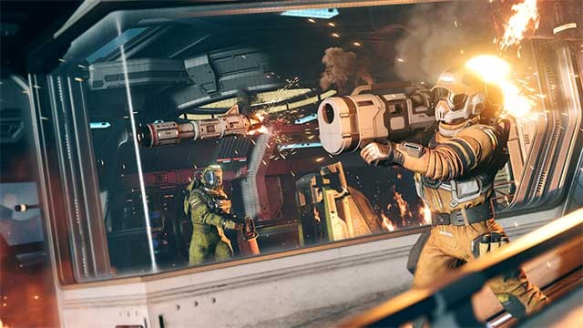 Trong game Jump Ship, bạn có thể hợp tác cùng bạn bè hoặc chơi một mình