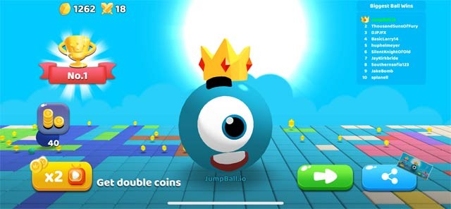 Trở thành vua bóng nhảy