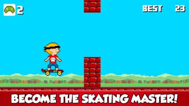 Trở thành bậc thầy trượt ván trong Jumpy Jack