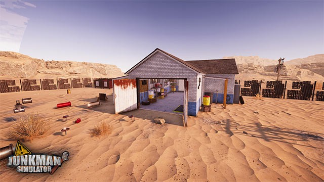 Junkman Simulator giả lập công việc và cuộc sống của vua bãi rác