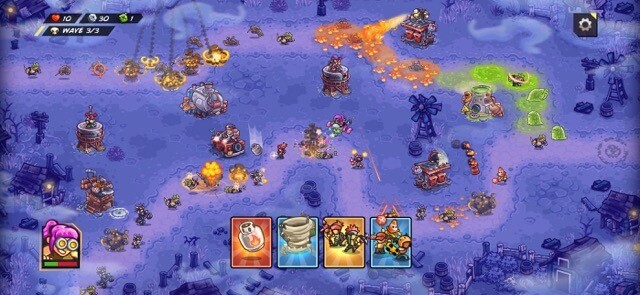 Chiến đấu chiến lược phòng thủ hậu tận thế trong game Junkworld TD