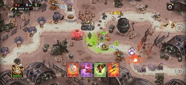 Vô số tháp với các kỹ năng đặc biệt