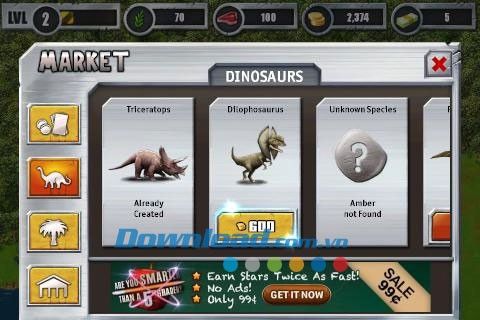 Jurassic Park Builder for iOS