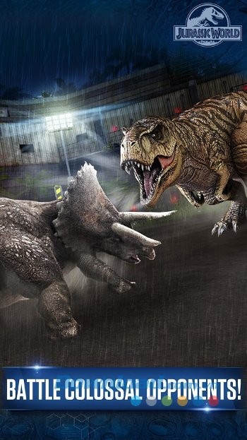 Đánh bại đối thủ trong game Jurassic World: The Game
