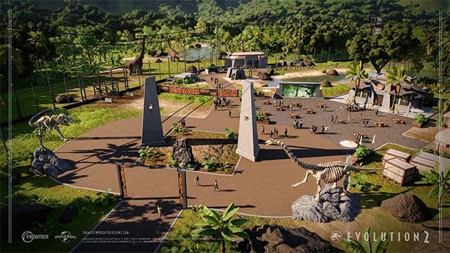 Bản cập nhật 30 năm Công viên kỷ Jura với rất nhiều vật phẩm trang trí mới, độc đáo