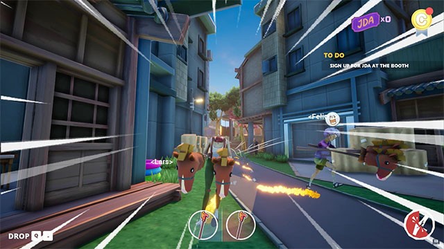 Sử dụng đa dạng vũ khí có trong game Just Die Already