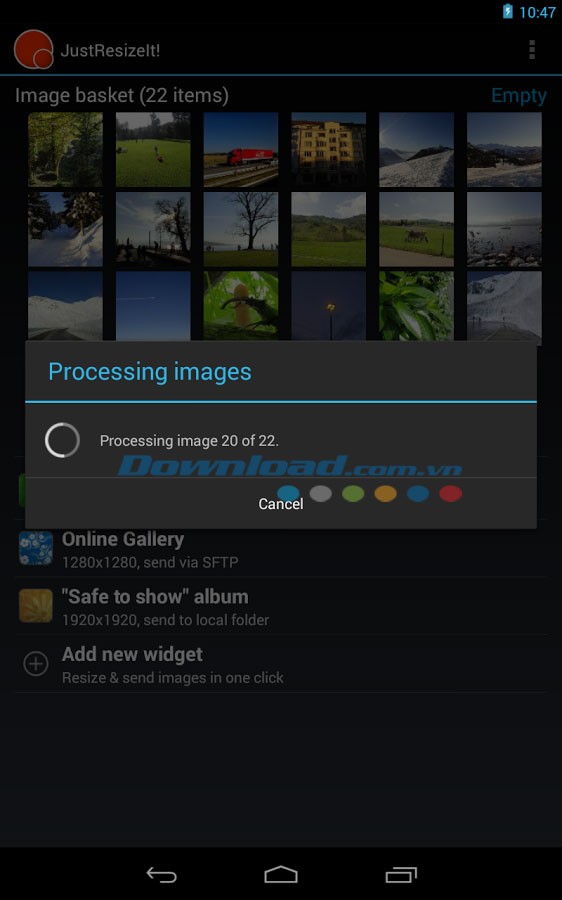 JustResizeIt for Android