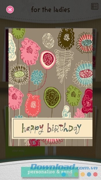 Thiết kế thiệp ấn tượng