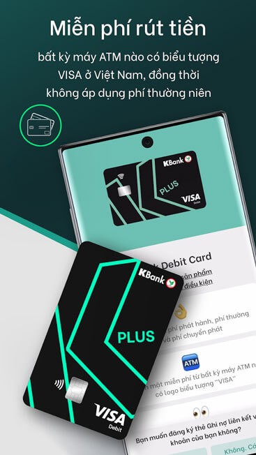 Miễn phí rút tiền