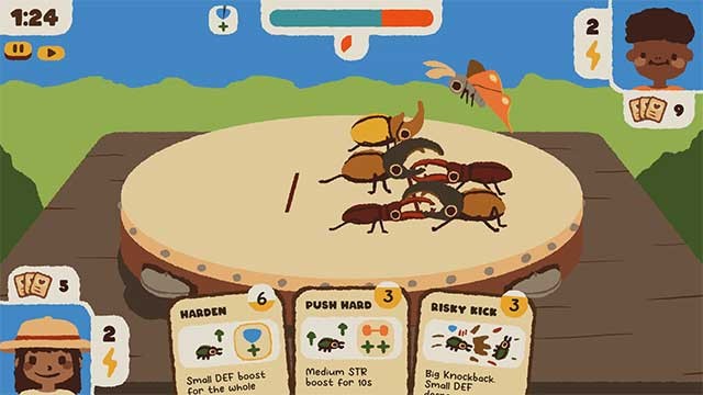 Tham gia các trận đấu bọ vui nhộn