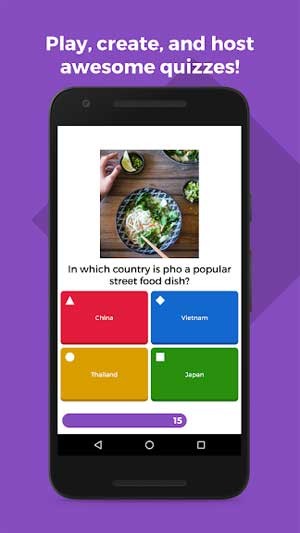 Tạo ra những câu đố tuyệt vời với Kahoot for Android