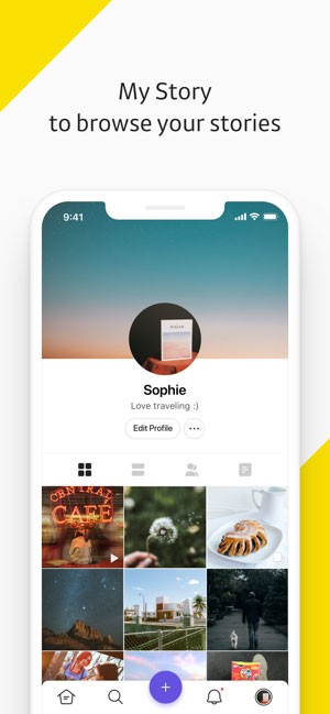 Chia sẻ mọi thứ trên trang My Story